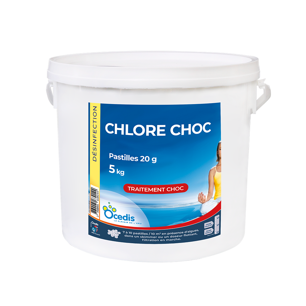 Chlore Choc 20 G 5 Kg AJ Piscine Chlore Choc 20 G 5 Kg AJ Piscine